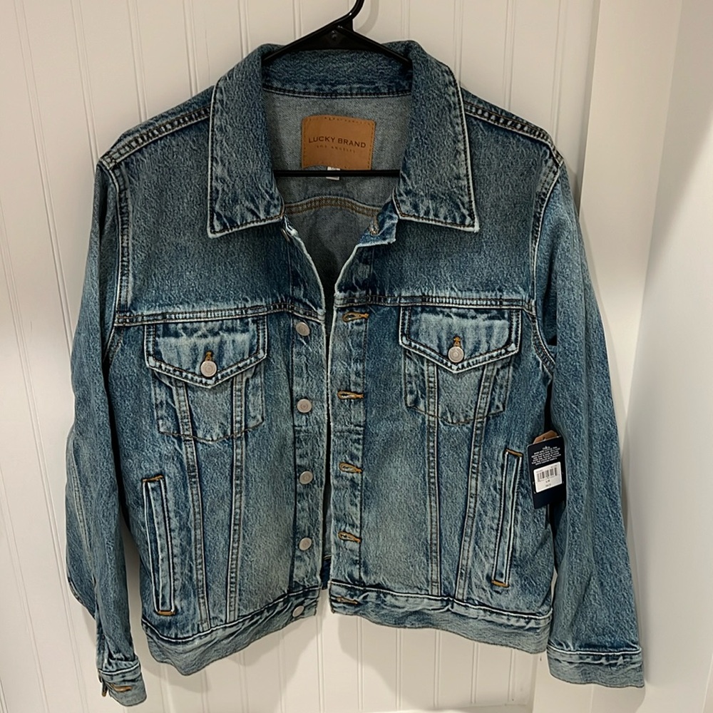 Lucky Brand Jean Jacket Size Large NWT